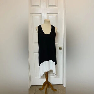 BCBGMAXAZRIA Kylie Color Block Dress Y2K Party Cocktail High Low NWT Small